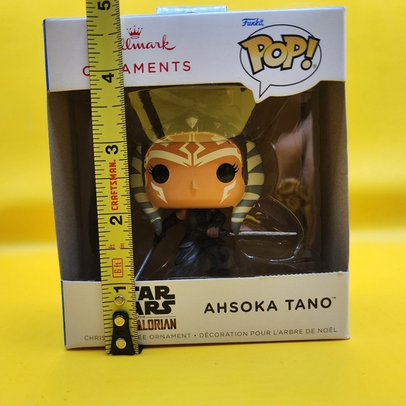 Hallmark Star Wars Ahsoka Tano Funko Pop Christmas Tree Ornament - New - Picture 6 of 6